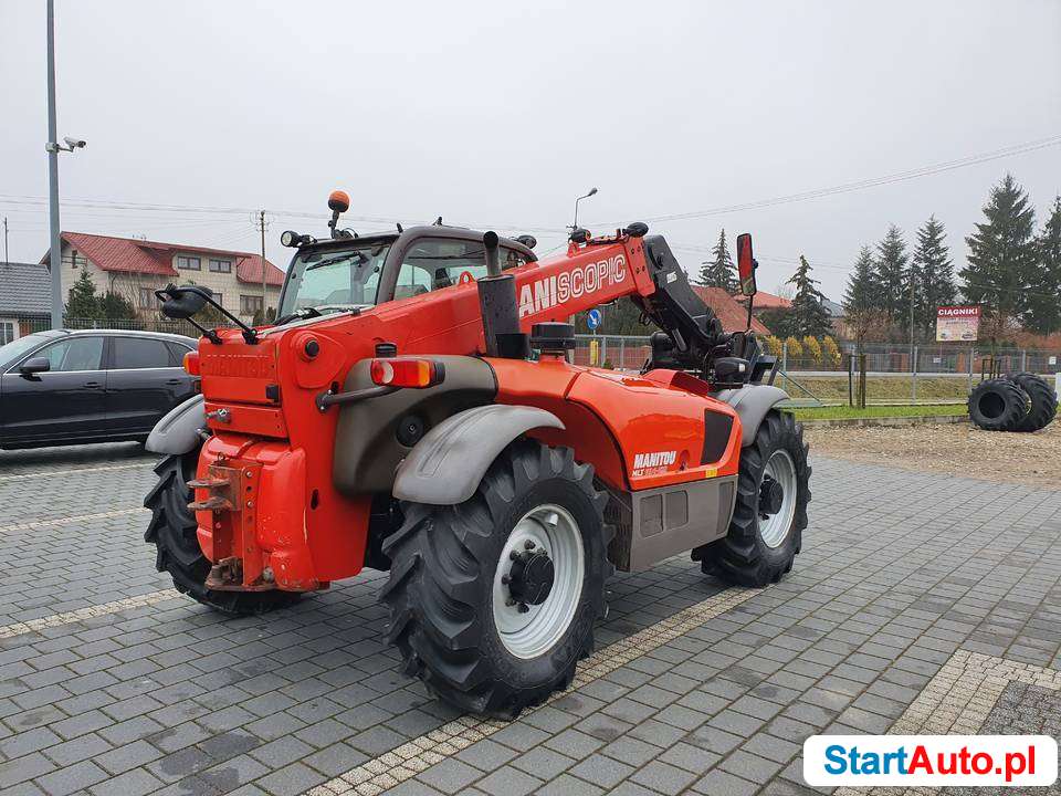 Ładowarka teleskopowa Manitou MLT 634.120 mercedes 173 KM