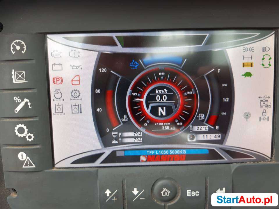 Ładowarka teleskopowa obrotowa MRT 2550+ Privilege