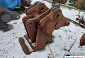 Łamacz kleszcze szczęka krusząca nożyce wyburzeniowe fi80mm