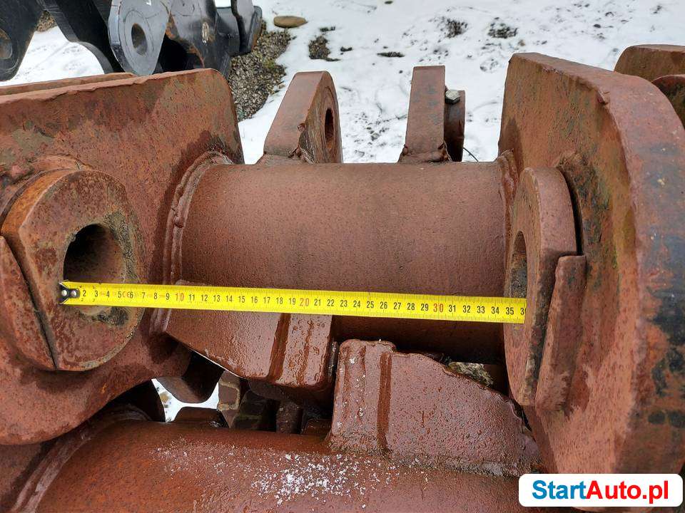 Łamacz kleszcze szczęka krusząca nożyce wyburzeniowe fi80mm