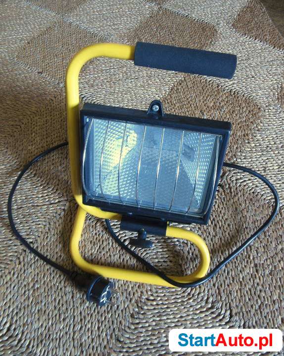 Lampy halogenowe budowlane przenośne i na statyw