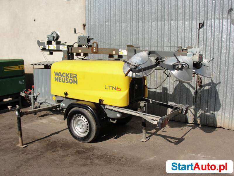 Lampy Wieża Oświetleniowa WACKER LTN6L 2010 NR.83