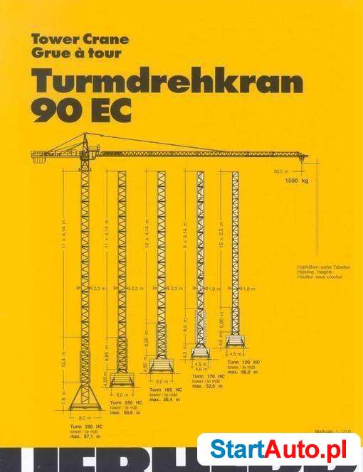 Liebherr 90 EC Dźwig
