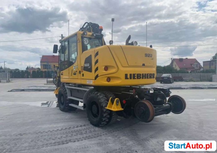 Liebherr 922 rail koparka kolejowa