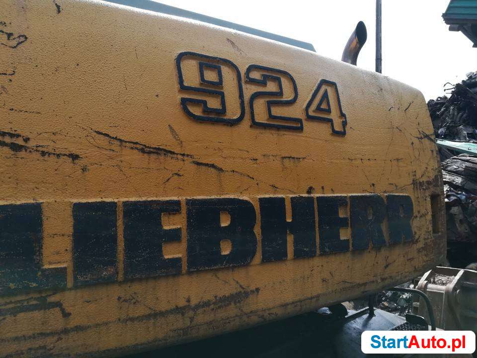 Liebherr A 924 B koparka przeładunkowa do złomu