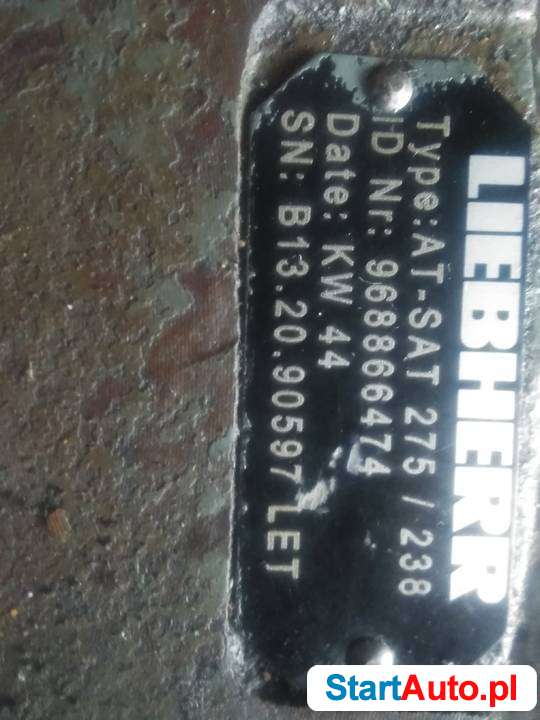 Liebherr przekładnia obrotu AT-SAT 275/238 obudowa,wieniec