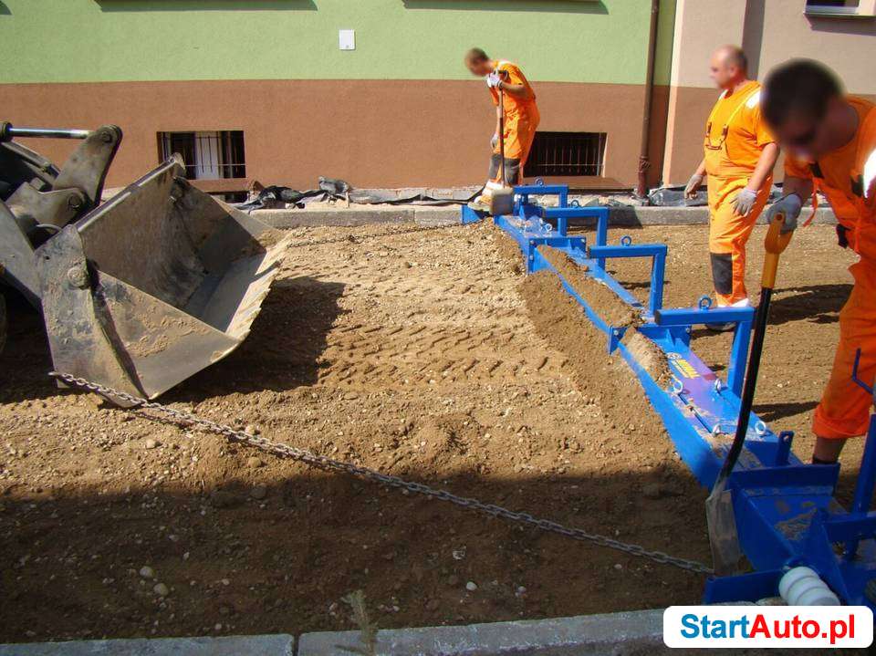 Listwa drogowa zagarniająca brukarska MIMAL DLD