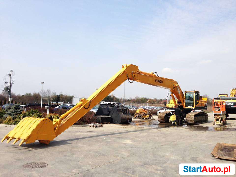 LONG REACH EIK 15,5m z łyżką 0,5m3 Nowy zbrojony wysięgnik