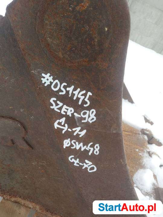 Łyżka 100 Cm Mocowanie Cat