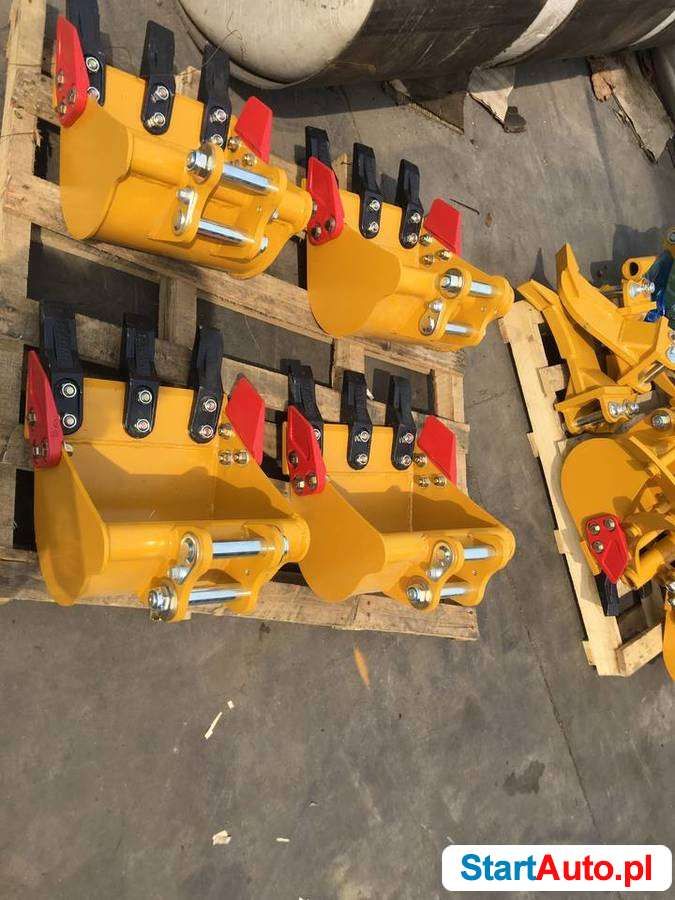 Łyżka 20cm przyłącza pasuje do JCB CAT Kubota Nowa łyżka 200
