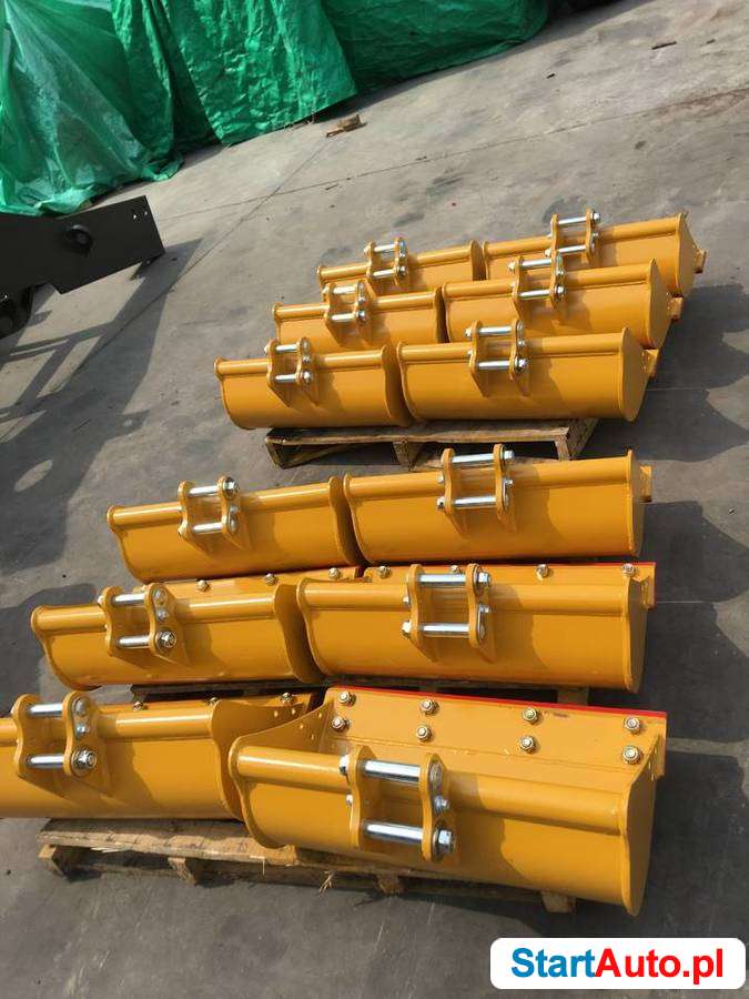 Łyżka 20cm przyłącza pasuje do JCB CAT Kubota Nowa łyżka 200