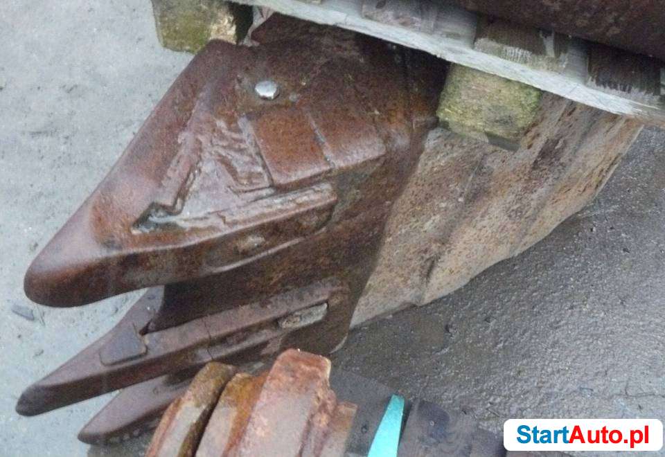 Łyżka 60 cm do koparki 15-18 ton Bardzo Solidna Mocna 3 zęby