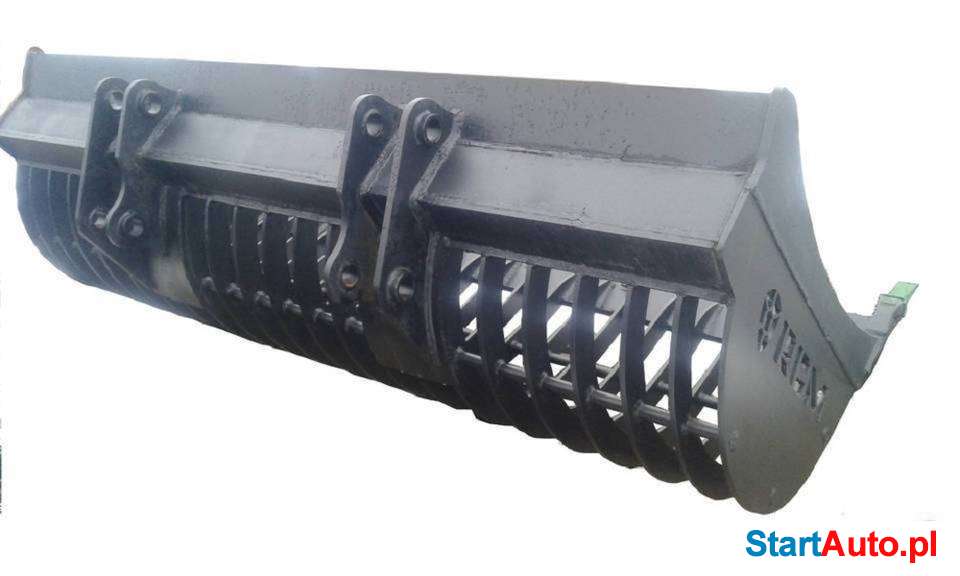 Łyżka Ażurowa przesiewowa do kamieni JCB, CAT, (montujemy zł