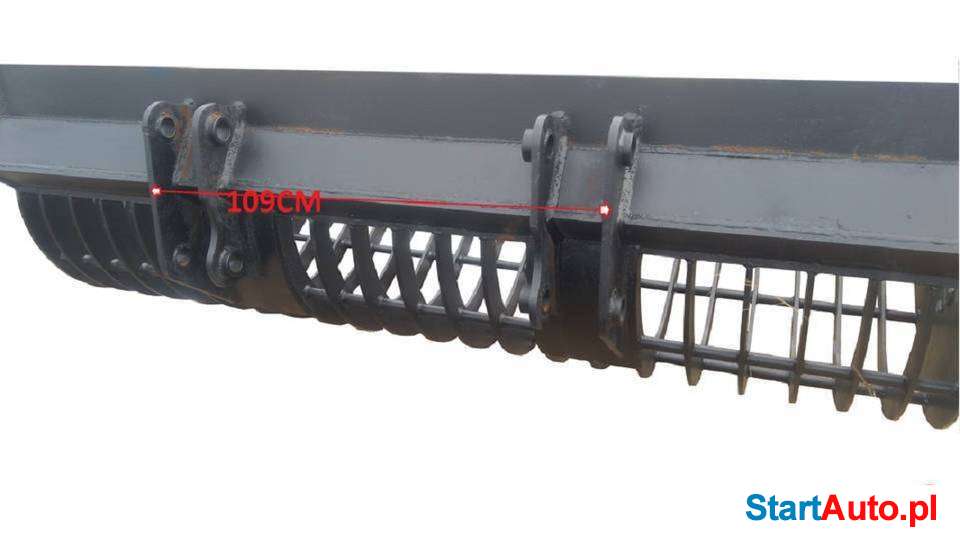 Łyżka Ażurowa przesiewowa do kamieni JCB, CAT, (montujemy zł