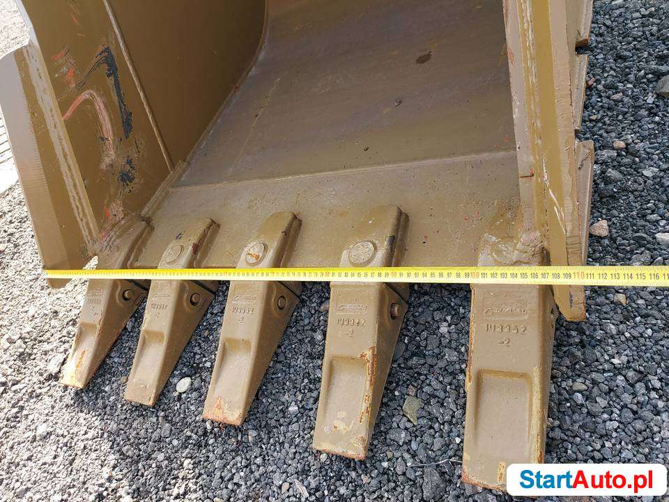 Łyżka CAT 320 fi80mm 110cm. NOWA WZMACNIANA Volvo Komatsu Hi
