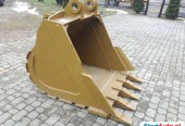 Łyżka do koparki CAT 320 o szerokości 120cm i fi 80mm. NOWA