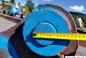 Łyżka do koparki o szerokości 45cm i fi 80mm
