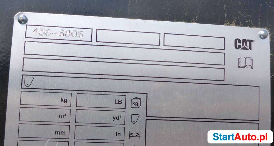Łyżka do koparko ładowarki Caterpillar Cat 458 906 908 911