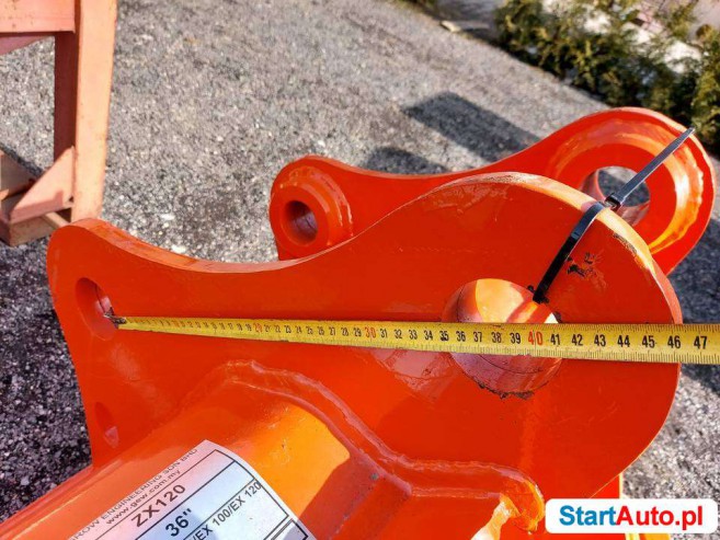 Łyżka o szerokości 100cm i fi 65mm WZMACNIANA NOWA Hitachi K