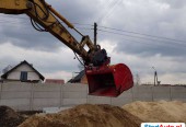 Łyżka przesiewająca do koparki 10-20 ton torf ziemia humus