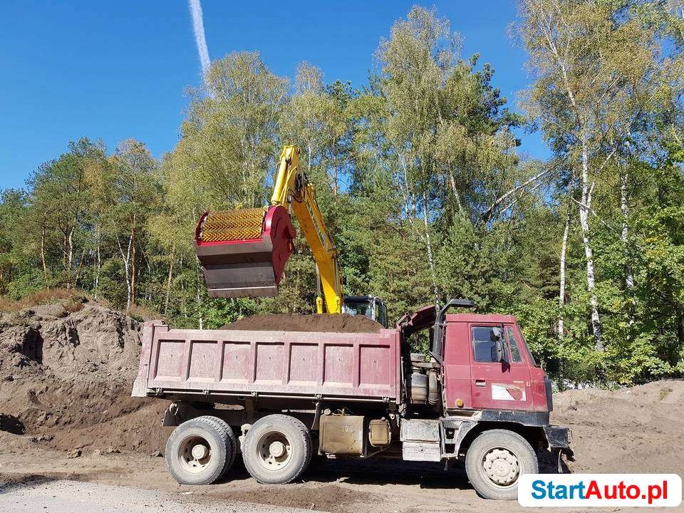 Łyżka przesiewająca do koparki 20-30 ton torf ziemia humus