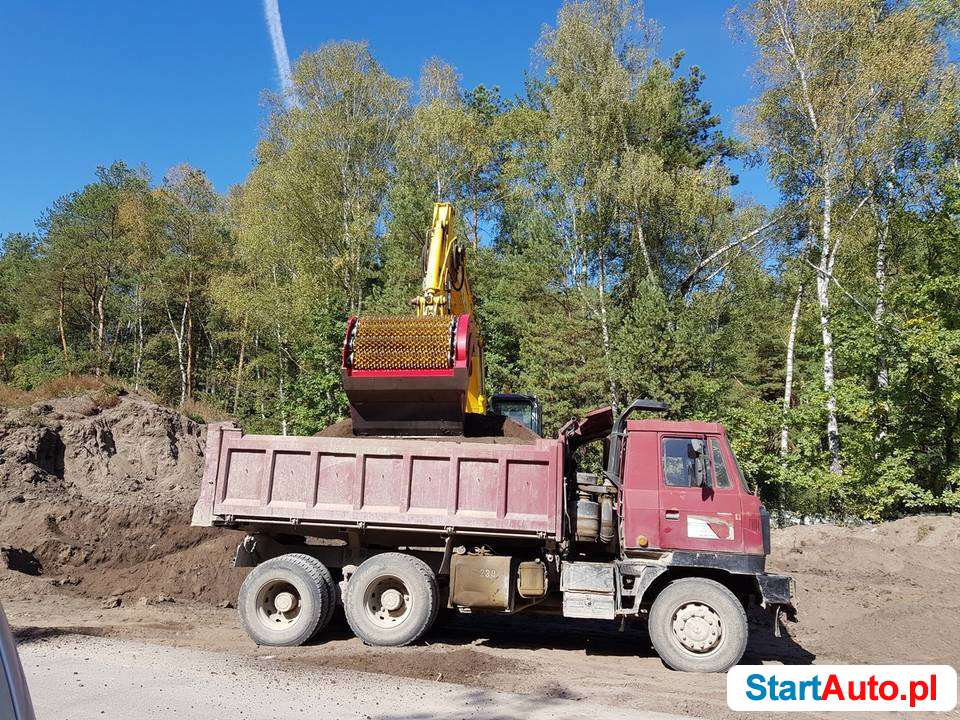 Łyżka przesiewająca do koparki 20-30 ton torf ziemia humus