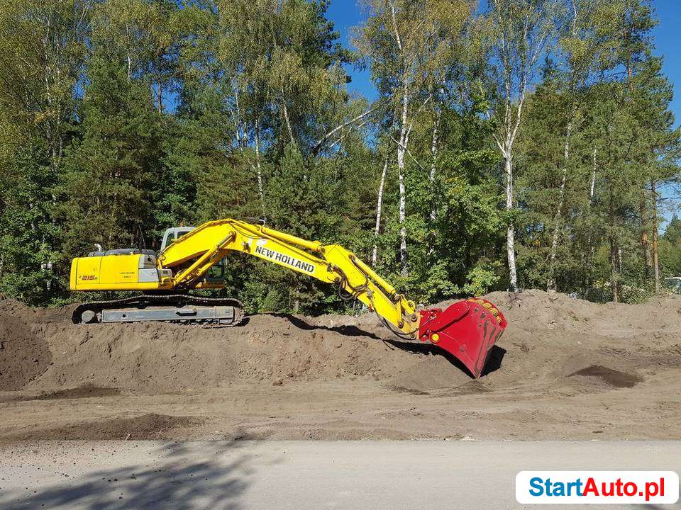 Łyżka przesiewająca do koparki 20-30 ton torf ziemia humus