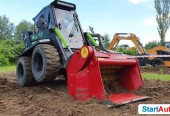 Łyżka przesiewająca do ładowarki Bobcat CAT JCB torf ziemia