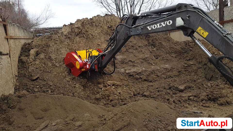 Łyżka przesiewająca do minikoparki ziemia humus torf