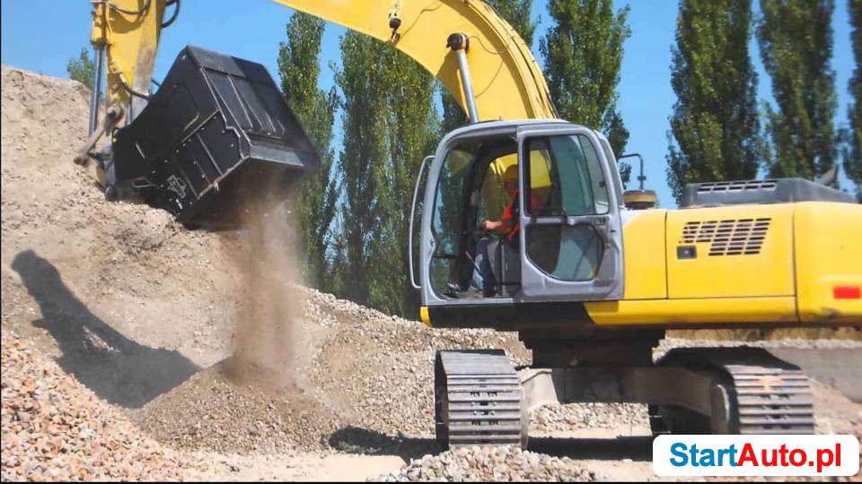 Łyżka przesiewająca VSE20 12-18 ton z regulacją frakcji