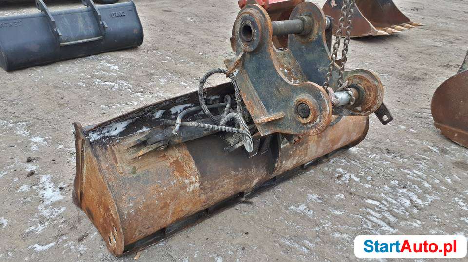 Łyżka skarpowa skarpówka 200cm do koparki sworzeń fi 65mm