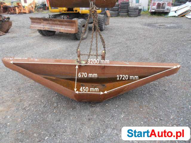 Łyżka trapezowa na szybkozłącze VERACHTERT CW 40 S T 4.