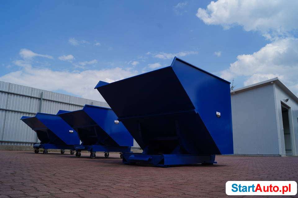 Mały kontener przechylny do wózka widłowego TK 300 L