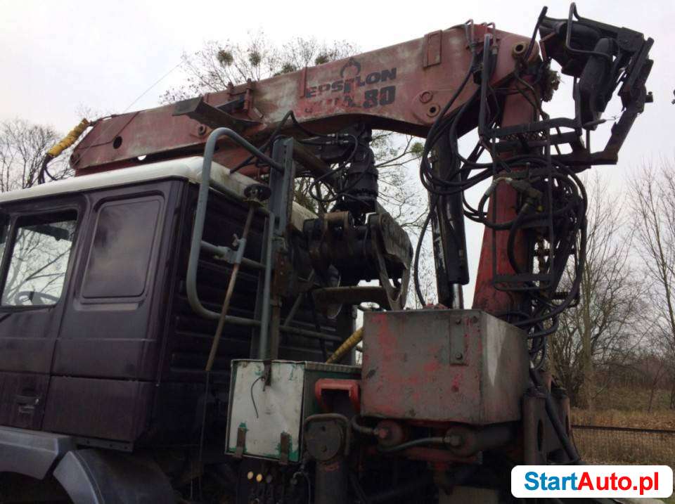 MAN 27463 6×6 ciężarówka do drewna