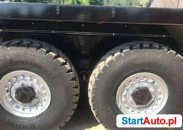 MAN 6×6 HDS PALFINGER PK 23002 ciężarówka burtowa