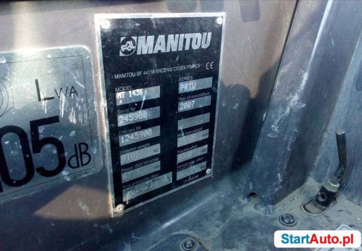 Manitou MT 1436 R Ładowarka teleskopowa