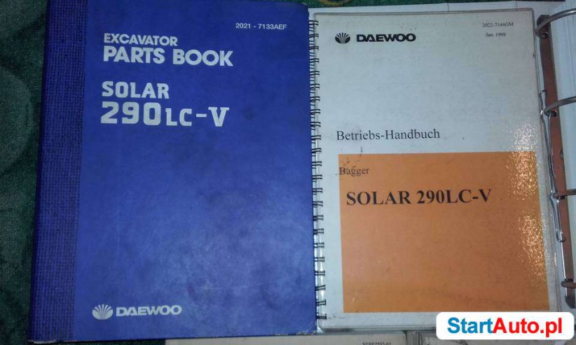 Manual Parts Book DTR Katalog części