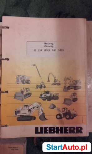 Manual Parts Book DTR Katalog części