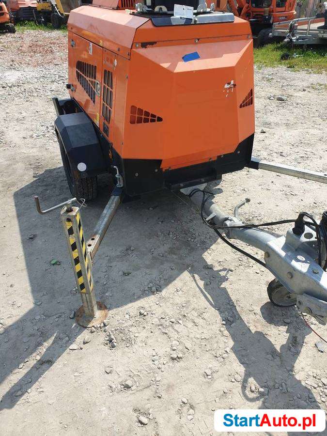 Maszt oświetleniowy agregat prądotwórczy kubota