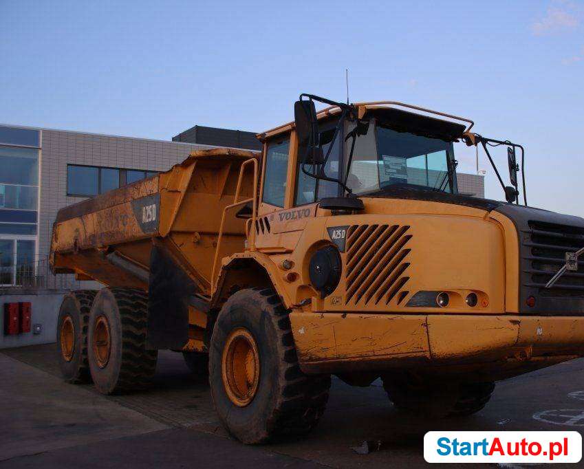 Wywrotka kolebowa 6×6 Wozidlo VOLVO A25D
