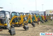 MASZYNY BUDOWLANE Minikoparka mini koparka JCB CAT GNIEZNO