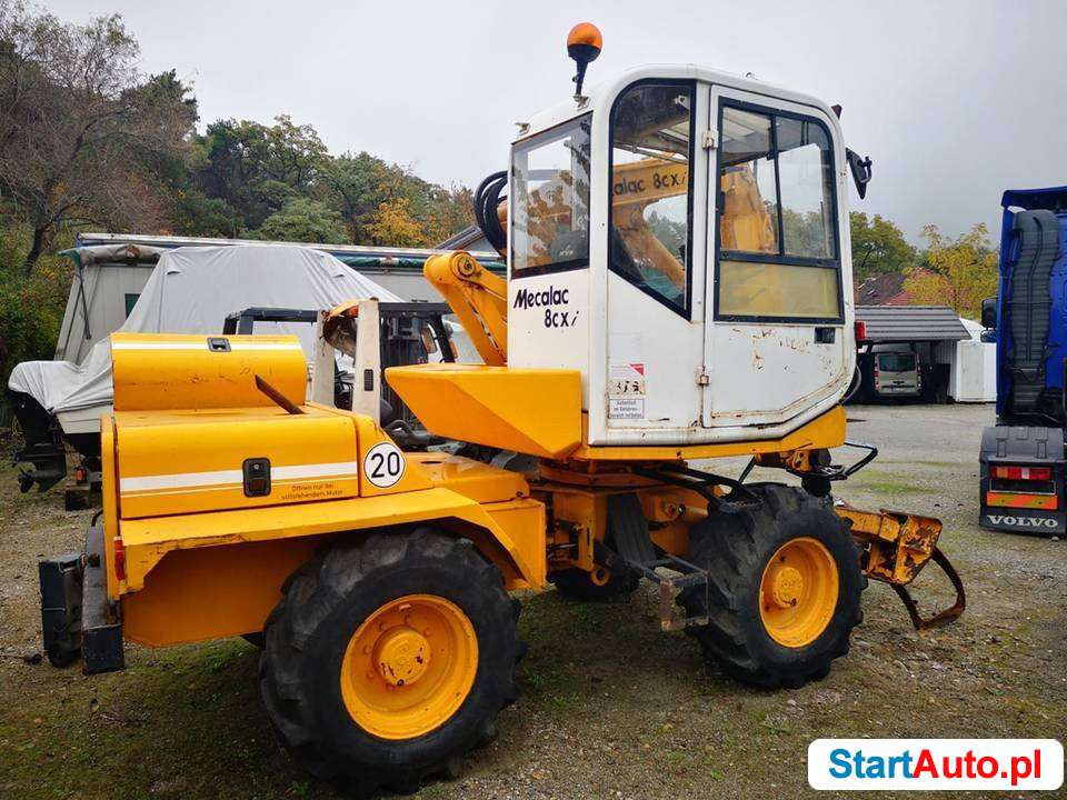Mecalac 8 cxi 1993 rok . tylko 3501mtg 70000zł netto