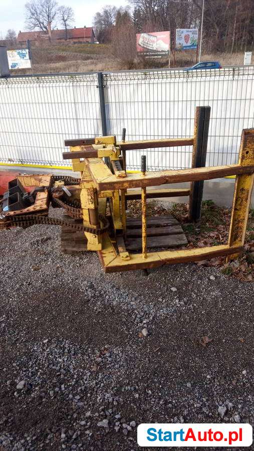 Mechaniczny Chwytak do palet firmy Probst 6000 120 mm / 2000