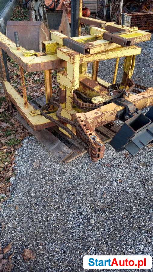 Mechaniczny Chwytak do palet firmy Probst 6000 120 mm / 2000