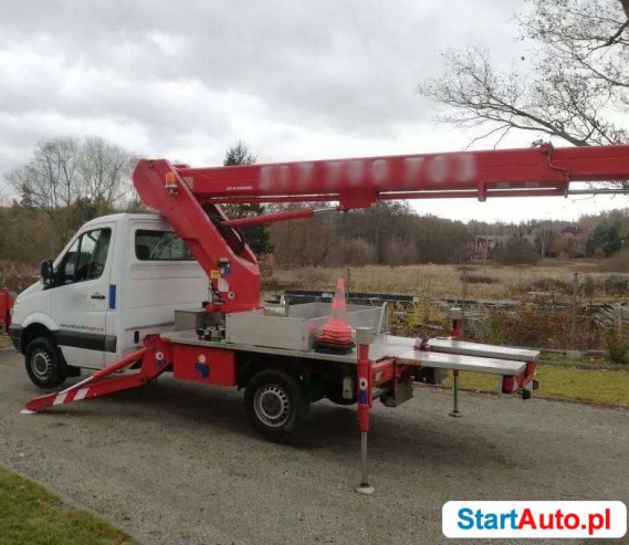 Mercedes-Benz Sprinter + Wumag wtb 200 Podnośnik-