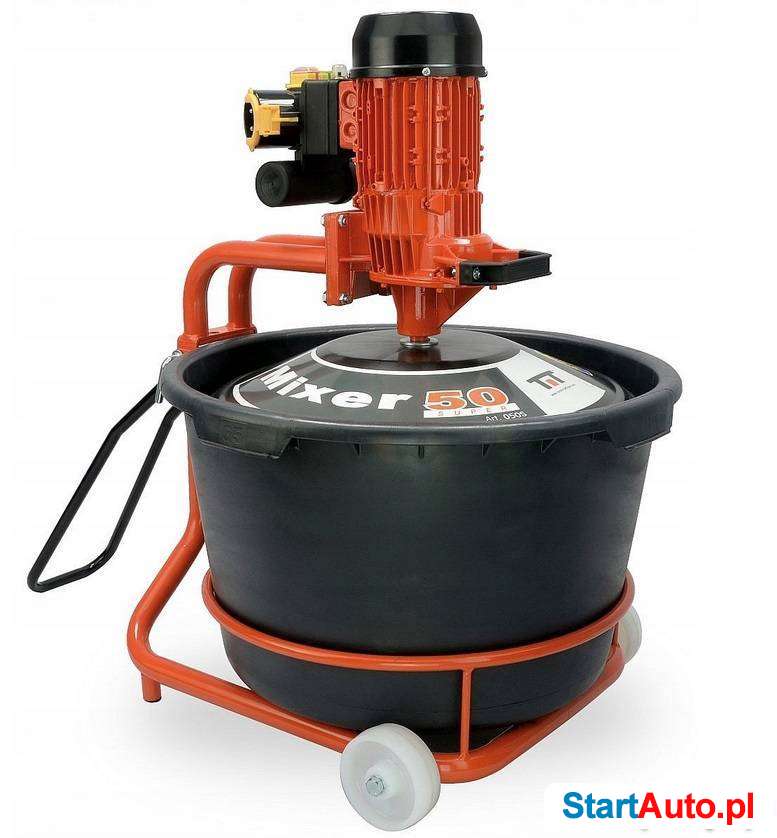 Mieszalnik MIXER 50 SUPER / betoniarka klej zaprawa budowa