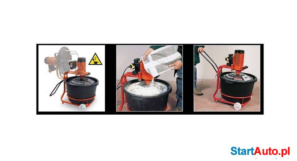 Mieszalnik MIXER 50 SUPER / betoniarka klej zaprawa budowa