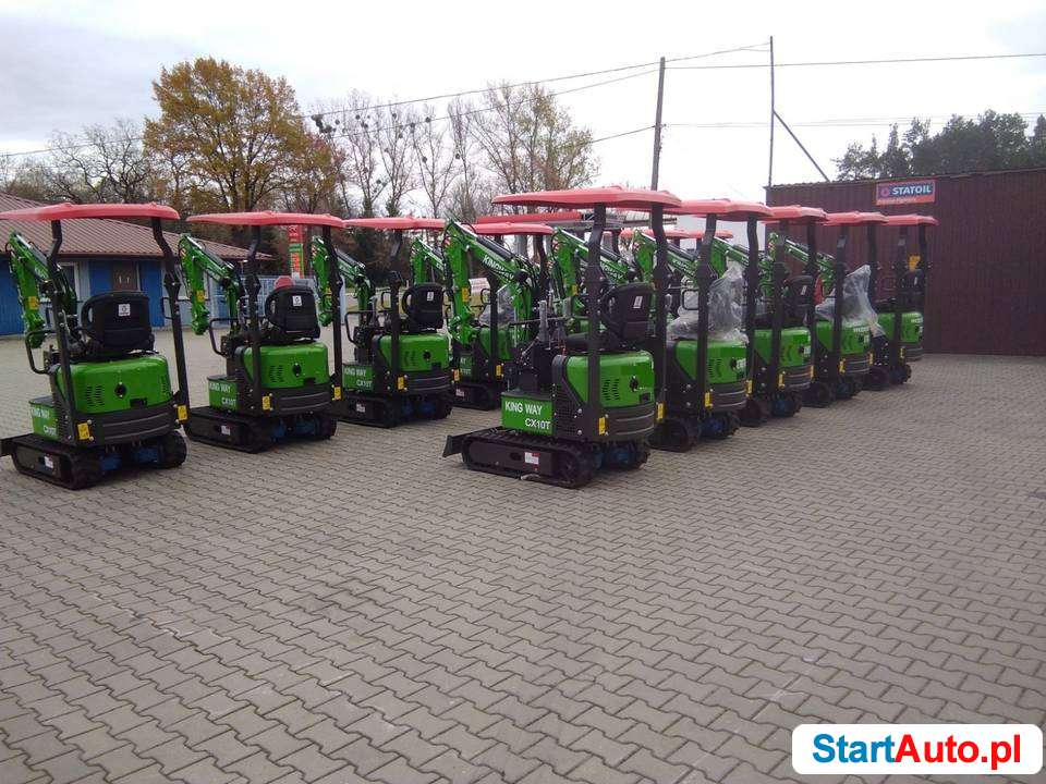 Mini Koparka 1 Tona fabrycznie nowa z gwarancją importer