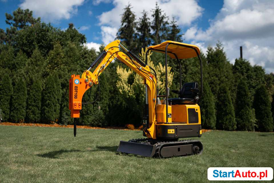 Mini Koparka Berger Kraus BK1000A z 3 łyżkami YANMAR