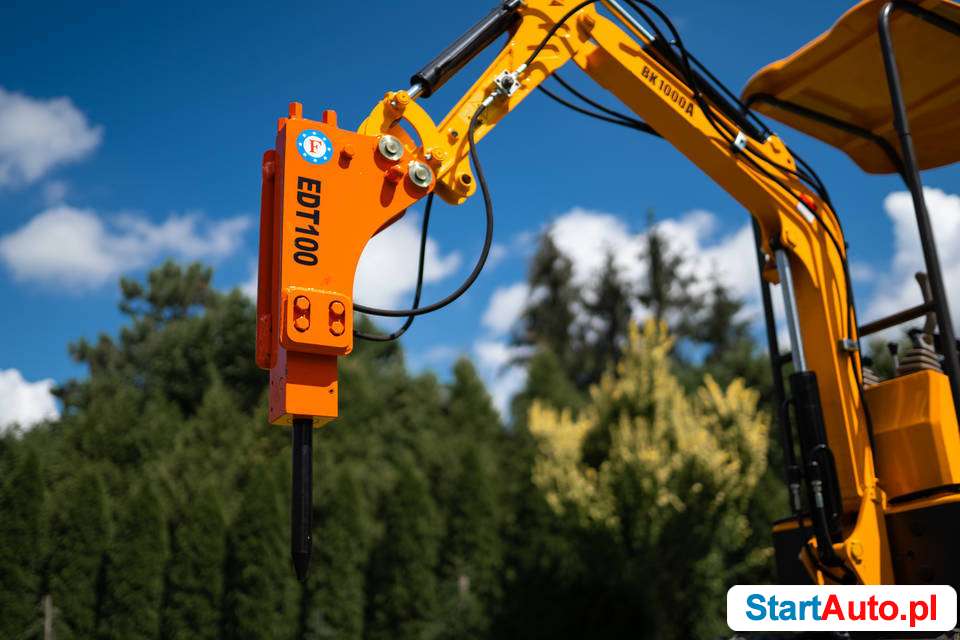 Mini Koparka Berger Kraus BK1000A z 3 łyżkami YANMAR